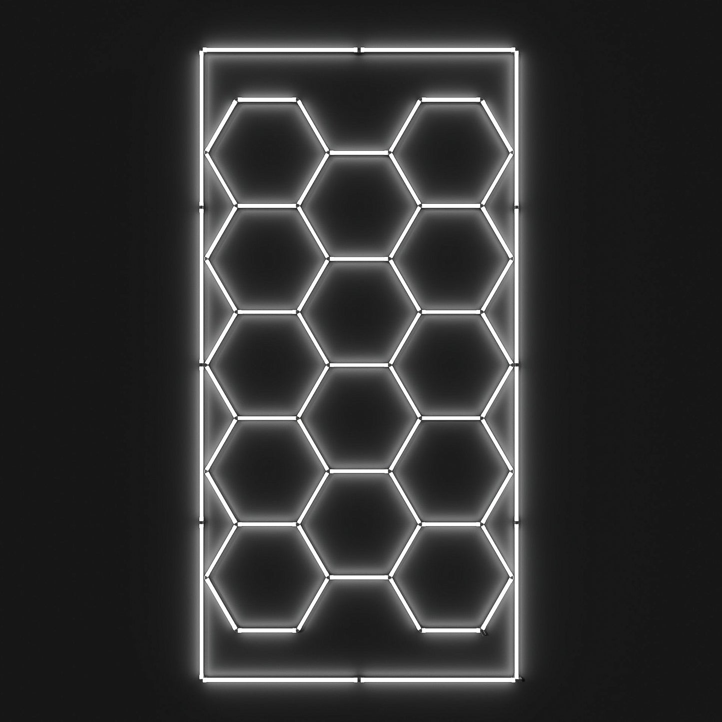 Hexagon LED-Deckenbeleuchtung Set by Performance Floor