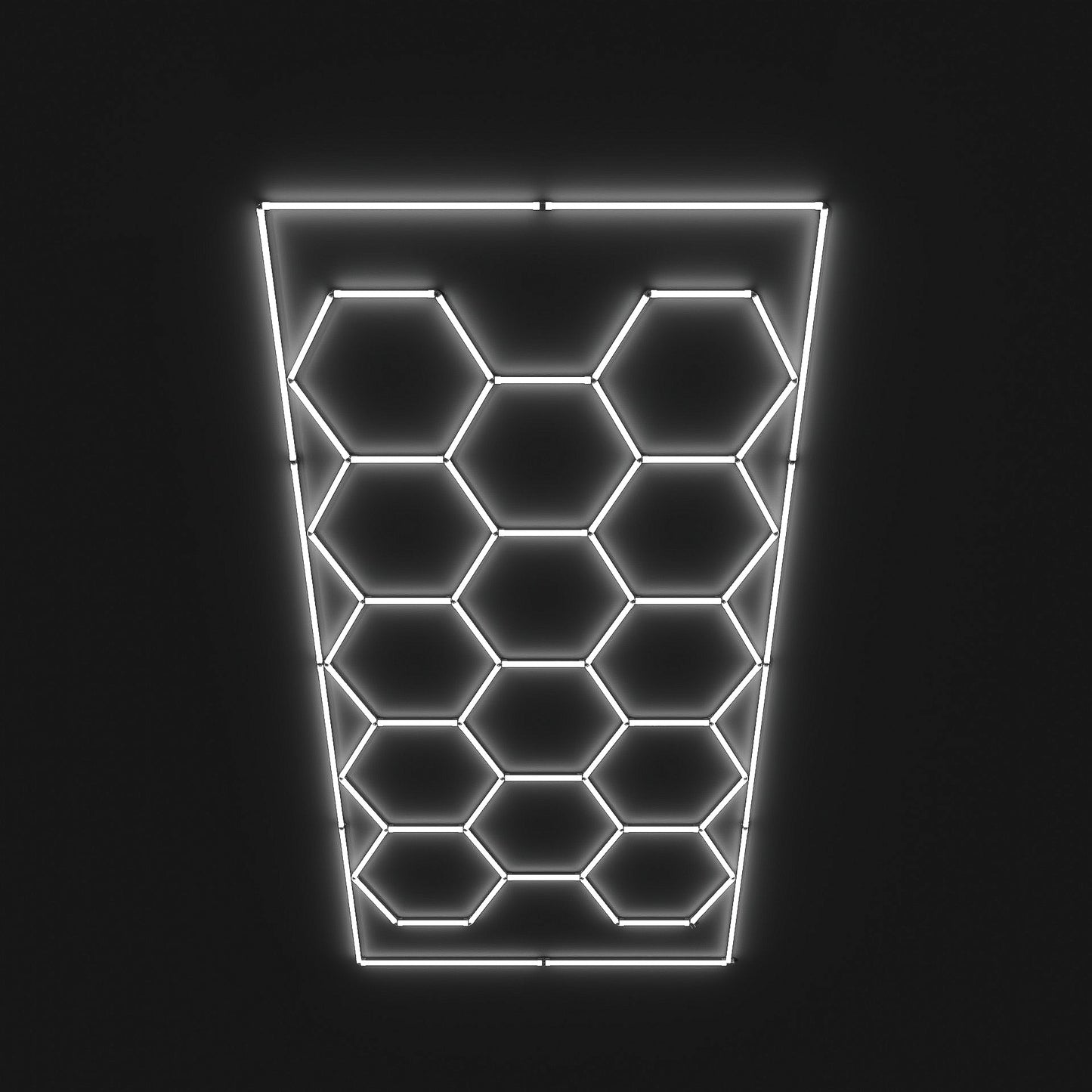 Hexagon LED-Deckenbeleuchtung Set by Performance Floor