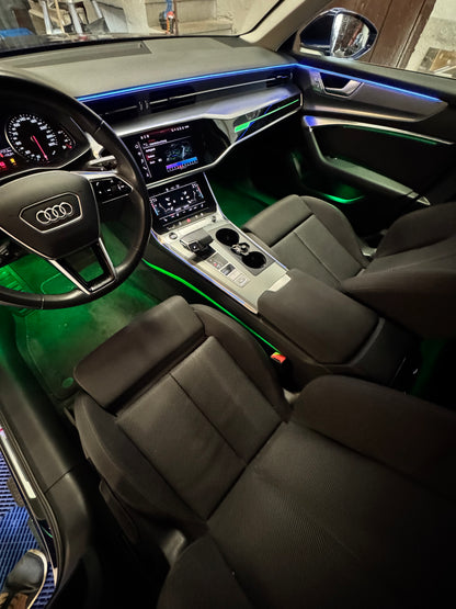 Ambiente Lichtpaket Plus für Audi A6 / S6 8C inkl. Einbau