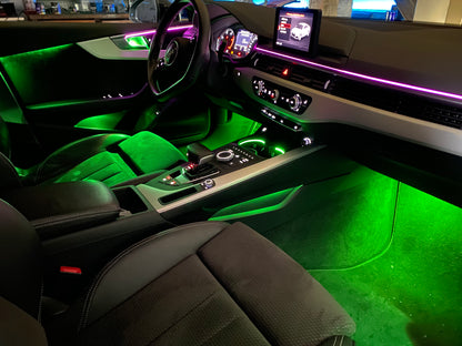 Ambientebeleuchtung für Audi A4 / S4 B9 inkl. Einbau