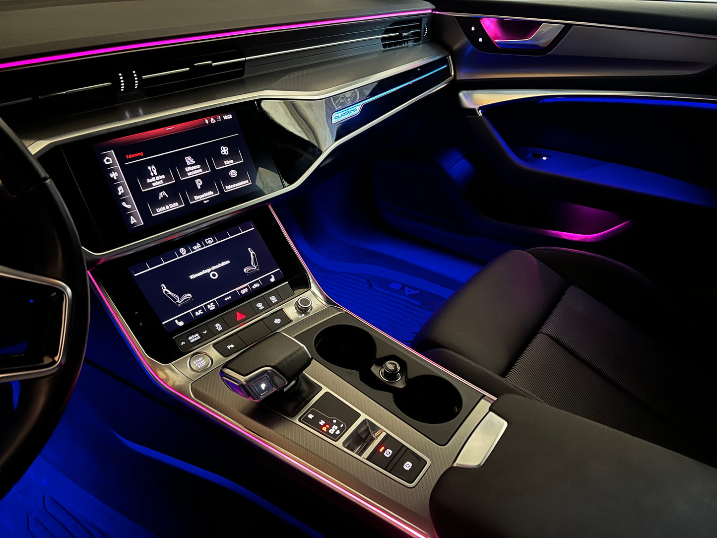 Ambiente Lichtpaket Plus für Audi A6 / S6 8C inkl. Einbau