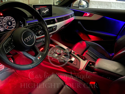 Ambientebeleuchtung für Audi A4 / S4 B9 inkl. Einbau