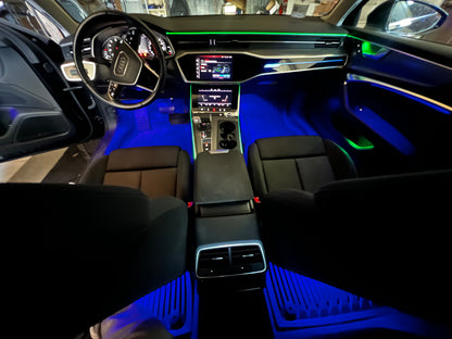 Ambiente Lichtpaket Plus für Audi A6 / S6 8C inkl. Einbau