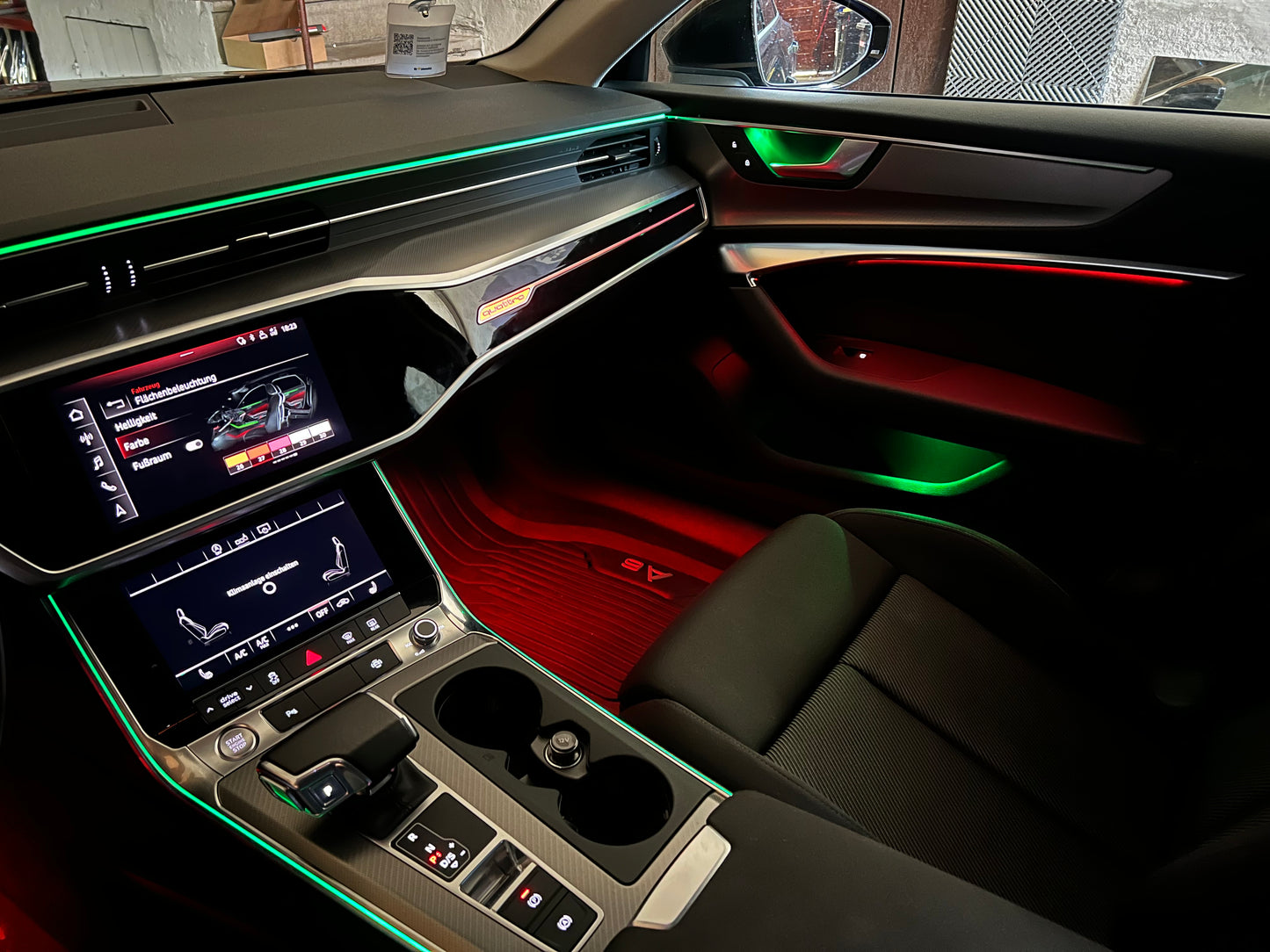 Ambiente Lichtpaket Plus für Audi A6 / S6 8C inkl. Einbau