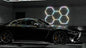 Hexagon RGB-Deckenbeleuchtung 5er Set by Performance Floor