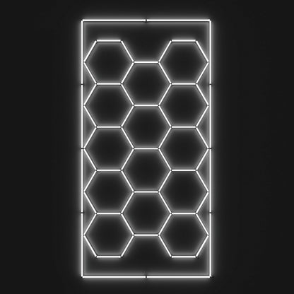 Hexagon LED-Deckenbeleuchtung Set by Performance Floor